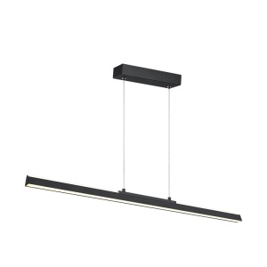 Lustra LED suspendata design modern liniar LINEAL negru MA-8960 - Img 1