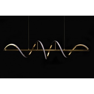 Lustra LED suspendata design modern MEMPHIS aurie 3-STEP DIMM - Img 7