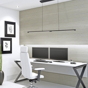 Lustra LED suspendata design modern minimalist TORCH alba - Img 2