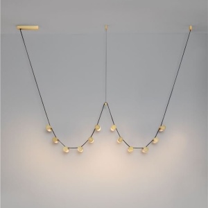 Lustra LED suspendata dimabila design XXL LUMA - Img 4