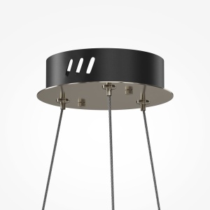 Lustra LED suspendata din otel si sticla Cilia 20W 3000K - Img 5