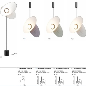 Lustra LED suspendata Evolution alb - Img 7