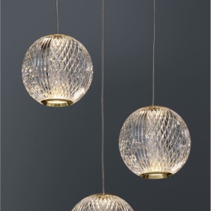 Lustra LED suspendata moderna design elegant BRILLANTE 5L 203722 universul-luminii.ro