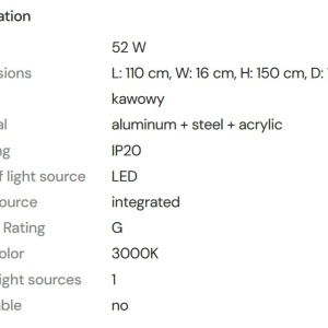 Lustra LED suspendata moderna Everest 52W - Img 2