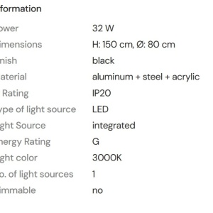 Lustra LED suspendata moderna Nelson - Img 2