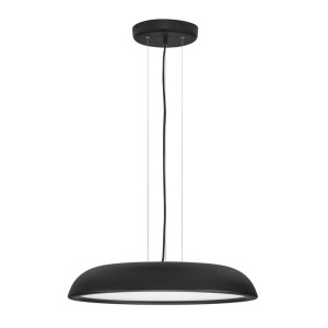 Lustra LED suspendata stil modern FELICIA negru 60cm