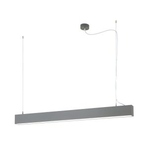 Lustra liniara aplicata/ suspendata LED CCT PALKKI 113cm, argintiu - Img 7