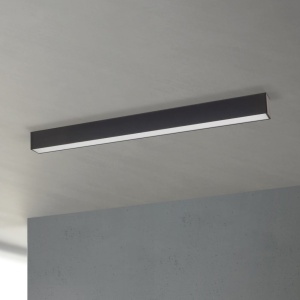 Lustra liniara aplicata/ suspendata LED CCT PALKKI 113cm, negru - Img 5