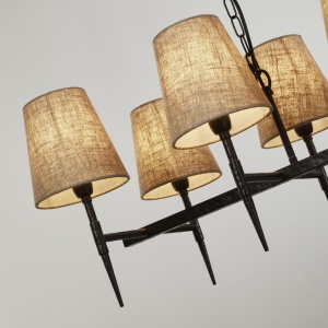 Lustra living sau bucatarie cu 8 brate Gothic 139292 universul-luminii.ro