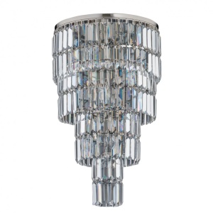 Lustra LUX aplicata, realizata manual ELLINI diametru 35cm, H-60cm