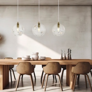 Lustra LUX decorativ fulgi de zapada din cristal SNOWFLAKE 02A 622912 universul-luminii.ro