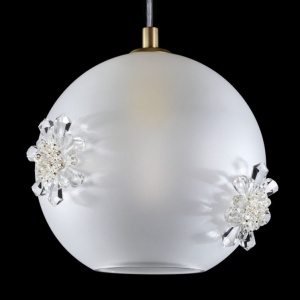 Lustra LUX decorativ fulgi de zapada din cristal SNOWFLAKE 02B-SB 622942 universul-luminii.ro