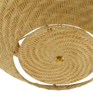 Lustra LUX design natural Tavira ratan - Img 5