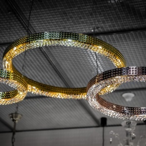 Lustra LUX moderna design circular D60 CONVEX 02 - Img 10