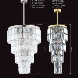 Lustra LUX suspendata, realizata manual ELLINI diametru 45 76722 universul-luminii.ro