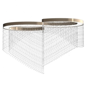 Lustra moderna aplicata LED Vision design LUX ANNULUS 02 – I - Img 1
