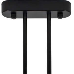 Lustra moderna cu 10 de surse de lumina si LED LINEA TWIN 120 137742 universul-luminii.ro