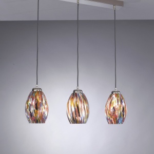 Lustra moderna cu 3 pendule din sticla Murrina 10009 202732 universul-luminii.ro