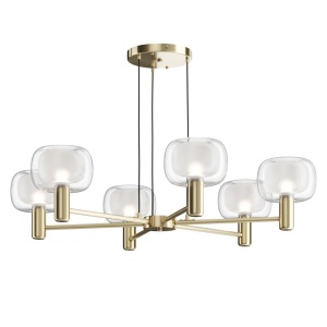 Lustra moderna cu 6 brate Vision 212002 universul-luminii.ro