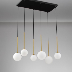 Lustra moderna cu 6 pendule SAVOY 232762 universul-luminii.ro