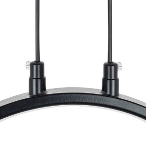 Lustra moderna cu 7 de surse de lumina si LED LINEA TWIN 90 222372 universul-luminii.ro