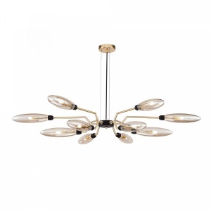 Lustra moderna design minimalist 127cm Ventura MYMOD012CL-12G