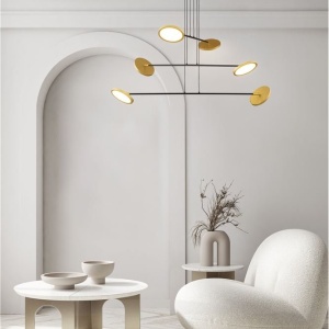 Lustra moderna dimabila cu 6 spoturi LED directionabile SCOPE 121362 universul-luminii.ro