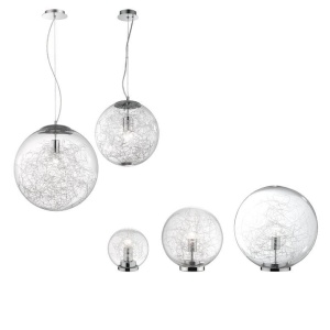 Lustra moderna glob diametru 30cm MAPA MAX SP1 D30 045115 50052 universul-luminii.ro