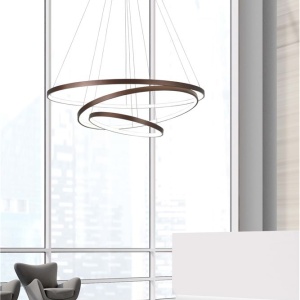 Lustra moderna suspendata, diametru 80cm, LED Ferrol NVL-6265004 189532 universul-luminii.ro