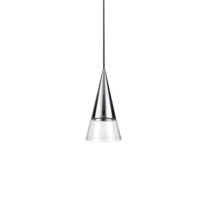 Lustra/Pendul design decorativ Cono sp1 crom - Img 1