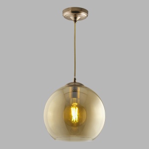 Lustra / Pendul design modern 30cm Balls chihlimbar 1632AM SRT - Img 2