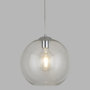 Lustra / Pendul design modern 35cm Balls crom / clar 1635CL SRT - Img 2