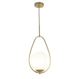 Lustra / Pendul design modern Avalon auriu / opal 9171-1GO SRT - Img 1