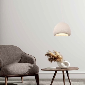 Lustra/Pendul design modern decorativ FIBERGLASS 30cm 153362 universul-luminii.ro