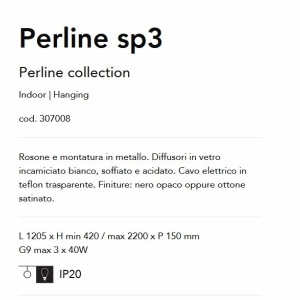 Lustra / Pendul design modern Perline sp3 negru 119212 universul-luminii.ro