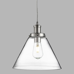 Lustra / Pendul design modern Pyramid crom/clar 3228CC SRT 51782 universul-luminii.ro