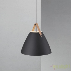 Lustra / Pendul design nordic Strap 36 negru 84343003 DFTP - Img 4