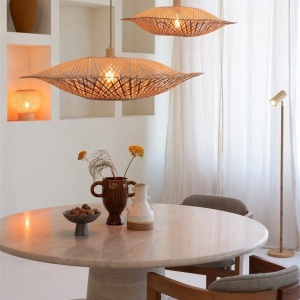 Lustra/Pendul Eco, Bambus, Madura nat/brown, S 243412 universul-luminii.ro