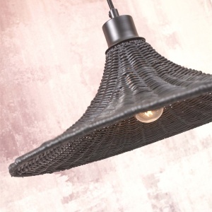 Lustra/ Pendul eco din ratan Borabora 40cm S, bl 173242 universul-luminii.ro