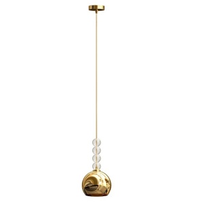 Lustra, Pendul LED design Art Deco MEMORIA