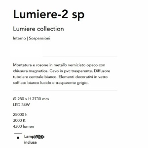 Lustra/Pendul LED design modern Lumiere-2 sp - Img 4