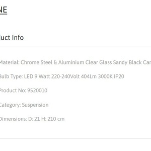 Lustra, Pendul LED design modern LUNE - Img 2