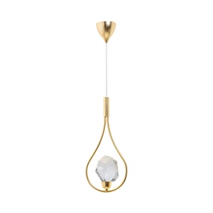 Lustra, Pendul LED design modern ORE auriu - Img 2