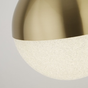 Lustra, Pendul LED Marbles alama satinata 139482 universul-luminii.ro