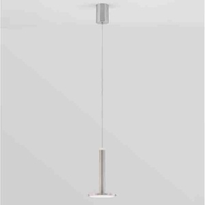Lustra / Pendul LED modern design minimalist PALENCIA nickel 106982 universul-luminii.ro