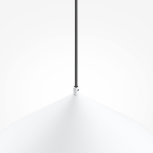 Lustra/Pendul metalic Basic D-35cm alb 146802 universul-luminii.ro