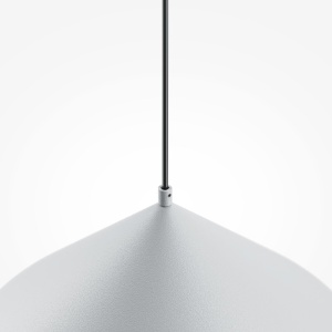 Lustra/Pendul metalic Basic D-35cm gri 146812 universul-luminii.ro