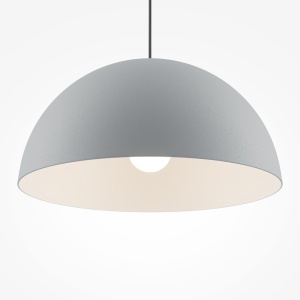Lustra/Pendul metalic Basic D-35cm gri 146832 universul-luminii.ro