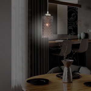 Lustra, Pendul modern design italian 10000 fumuriu 202512 universul-luminii.ro