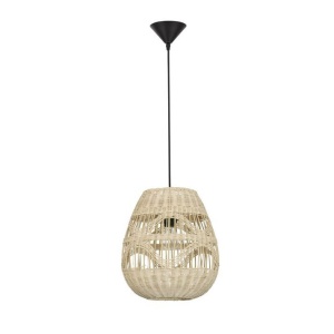 Lustra / Pendul modern design natural ratan MARLO D-30cm